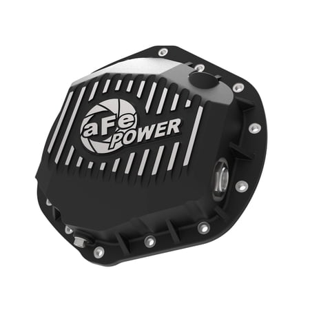 aFe Power Pro Series Rear Differential Cover Black w/ Machined Fins 14-18 Dodge Trucks 2500/3500 Fits select: 2013-2018 RAM 2500, 2003-2007 DODGE RAM 2500