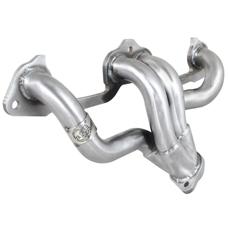 aFe Power Twisted Steel Exhaust Headers 409 Stainless Steel 83 02