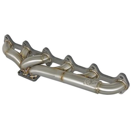 aFe Power Twisted Steel Header Turbo Manifold (T4) 48-32018 Fits select: 2003-2007 DODGE RAM 2500, 2003-2007 DODGE RAM 3500