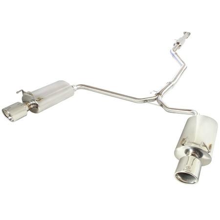 aFe Takeda Exhaust 304SS Dual Cat-Back w/ Polished Tips 13-17 Honda Accord LX/EX/EX-L Sedan L4 2.4L