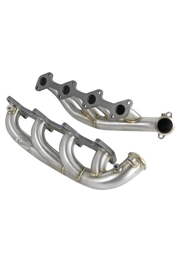 aFe Twisted Steel 1.75-2in 304 SS Headers 03-07 Ford Diesel Trucks V8-6.0L (td) - 48-33022 Fits select: 2003-2007 FORD F250, 2003-2007 FORD F350