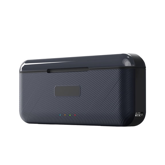 aMagisn Fast Charging Box Hub for DJI OSMO Action 4 and 3 Battery 3-Slot Charger Case with 2 Storage Card Slots, 5.32 inches / 135.2 mm