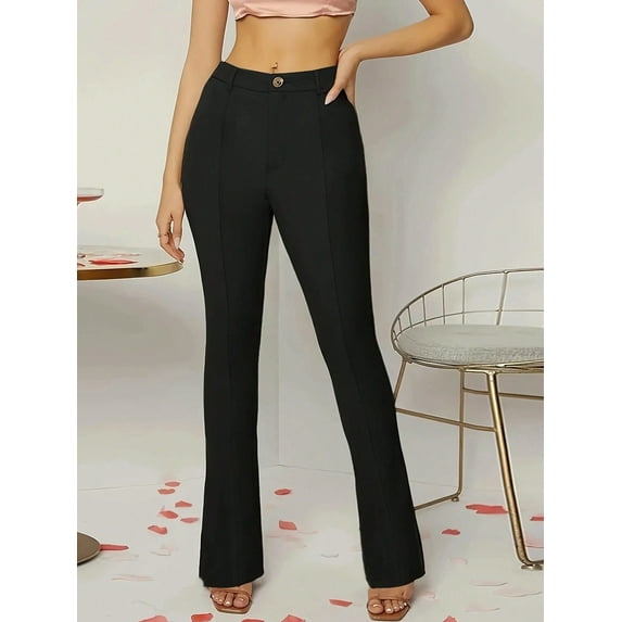 aPAY Jeans for Women Long Denim Flare Pants Casual Suitable for Work Party Regular Size