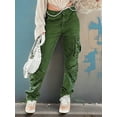 thumbnail image 1 of aPAY Jeans for Women  Long cargo pants  Denim  Pants Y2K Vintage Street Style Suitable for Daily Travel Regular Size, 1 of 4