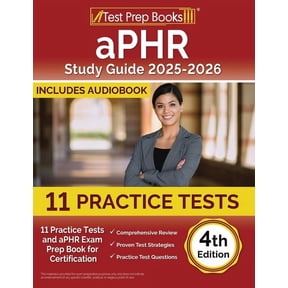 aPHR Study Guide 2025-2026: 11 Practice Tests and aPHR Exam Prep Book for Certification [4th Edition], (Paperback)