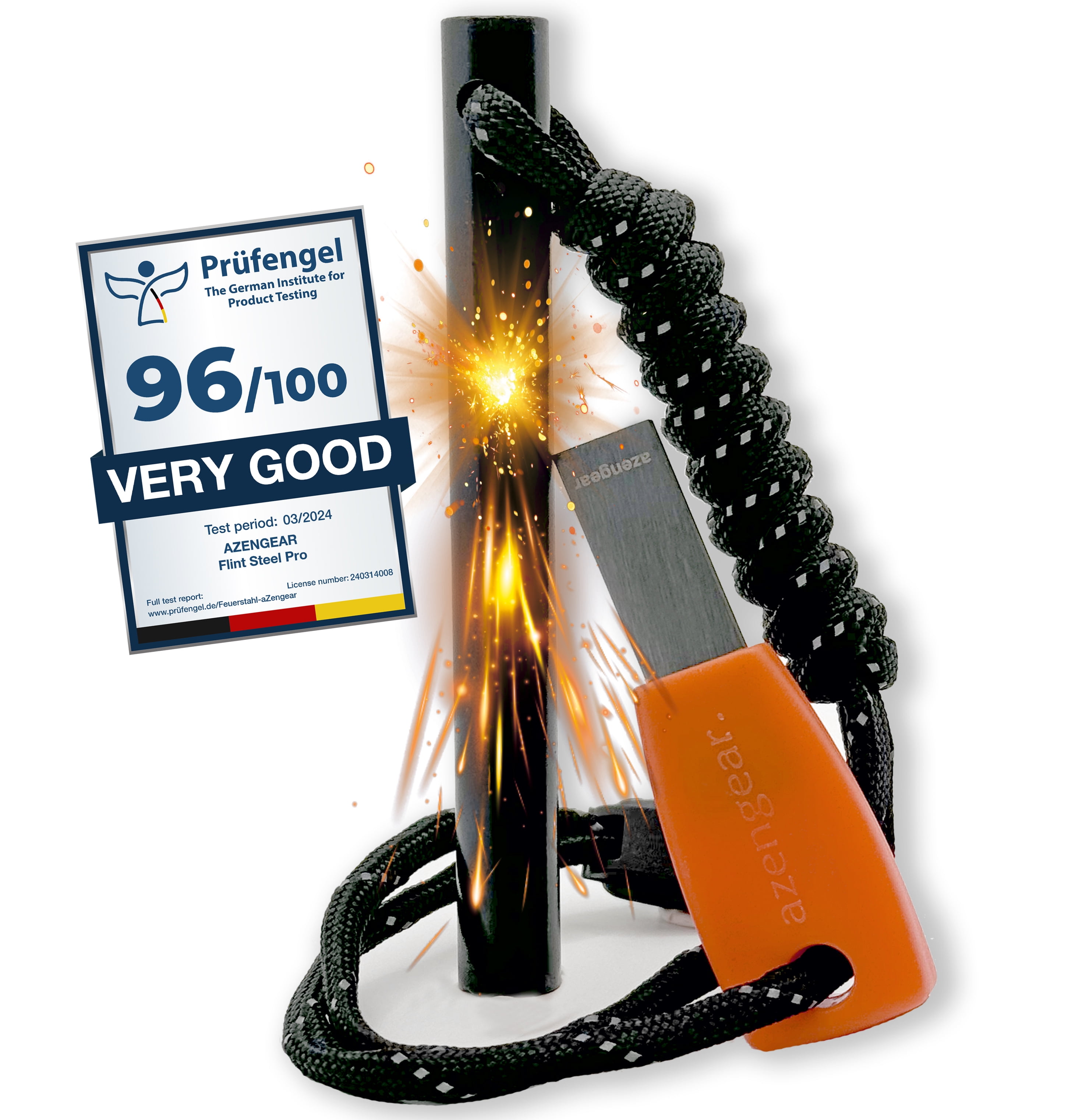 Feuerstahl Outdoor Feuerstein Survival Kit,Feuersta Produktbild-Vorschau 6