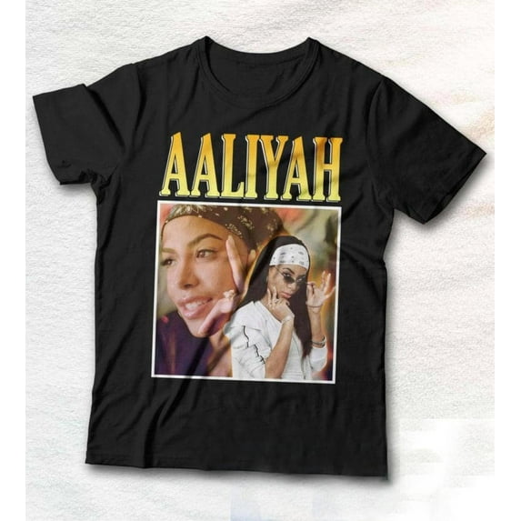 aaliyah vintage 90s essential, Unisex Shirt