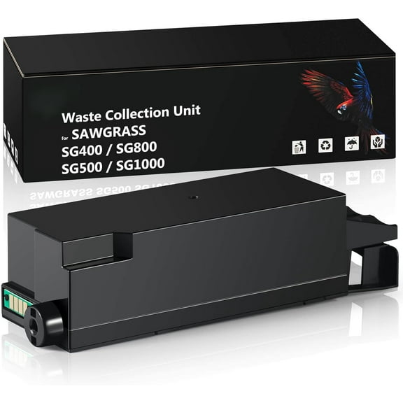 ab Waste Ink Collection Unit Tank Replacement for SAWGRASS SG500 SG1000 SG400 SG800 Printers