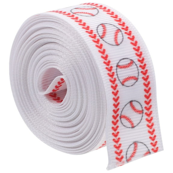 MERRYHAPY Baseball Ribbon Ribbed Design 1 Roll 186.68X0.90X0.00in