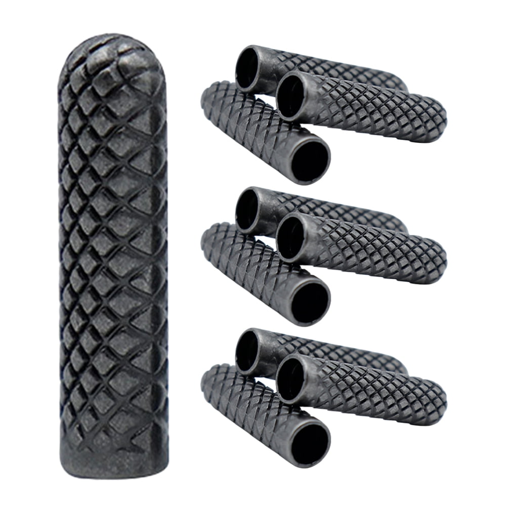 abbageba 10 pcs Shoelace Head Shoelace End Tips Metal Shoelace Aglets