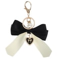 thumbnail image 1 of abbageba Bow Keychain Car Keychain Backpack Key Ring Women Key Chain Car Key Ring Bag Hanging Ornament, 1 of 4