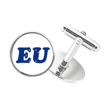 abbreviation eu union combination round button cuff clip stud cufflinks
