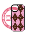thumbnail image 1 of abbyrose Argyle MagSafe iPhone Case for iPhone 16, 1 of 1