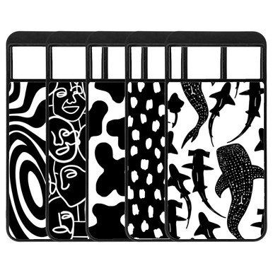 abbyrose Black & White Pixel Phone Case Collection for Pixel 9 Pro Fold