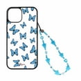 thumbnail image 1 of abbyrose Blue Butterflies iPhone Basic Bundle for iPhone 16 Plus, 1 of 1