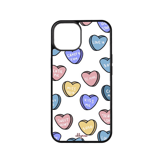 abbyrose Candy Hearts iPhone Case for iPhone 12 Mini