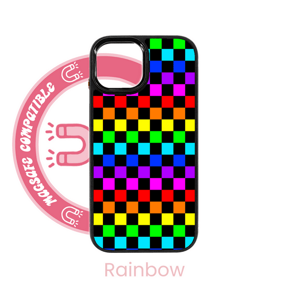 abbyrose Checkered MagSafe iPhone Case for iPhone 12 / iPhone 12 Pro