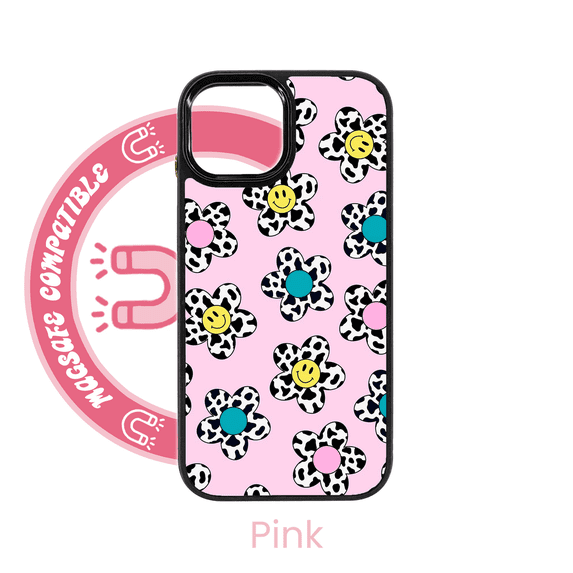 abbyrose Cow Smilies MagSafe iPhone Case for iPhone 12 Mini