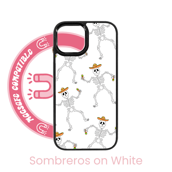 abbyrose Dancing Skeletons MagSafe iPhone Case for iPhone 15