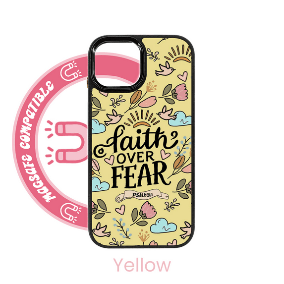 abbyrose Faith Over Fear MagSafe iPhone Case for iPhone 16