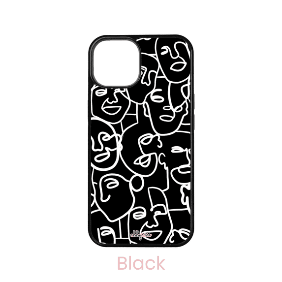 abbyrose Familiar Faces iPhone Case for iPhone 16 Plus