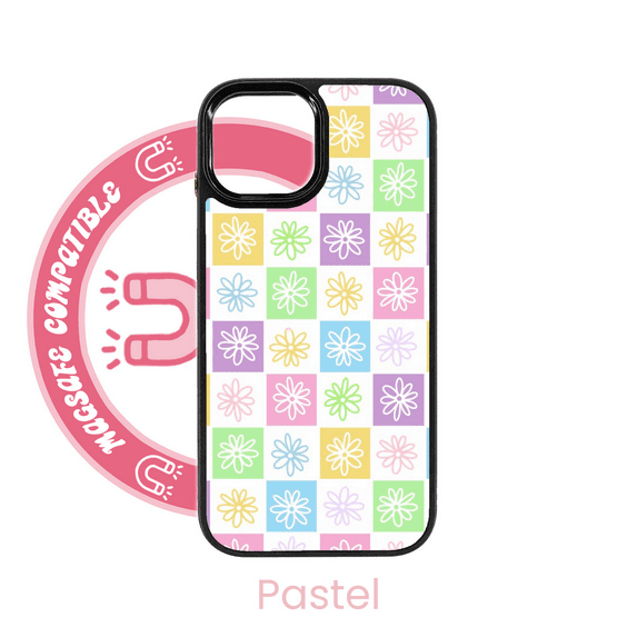 abbyrose Flower Check MagSafe iPhone Case for iPhone 13 Pro Max