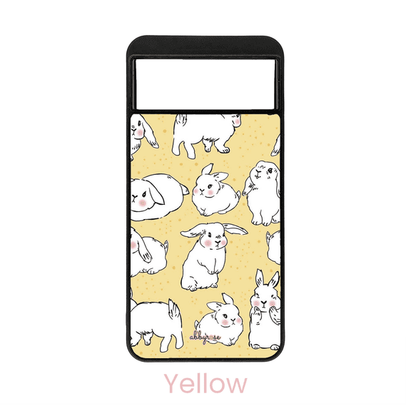 abbyrose Funny Bunny Pixel Phone Case for Pixel 8