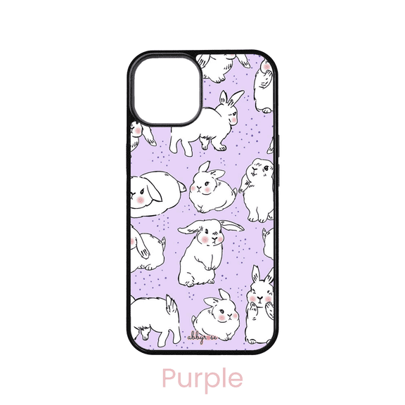 abbyrose Funny Bunny iPhone Case for iPhone 12 / iPhone 12 Pro