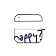 thumbnail image 1 of abbyrose Happy AirPod Case, 1 of 1