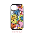 thumbnail image 1 of abbyrose Happy Hearts iPhone Case for iPhone SE (2020 / 3rd Gen), 1 of 1