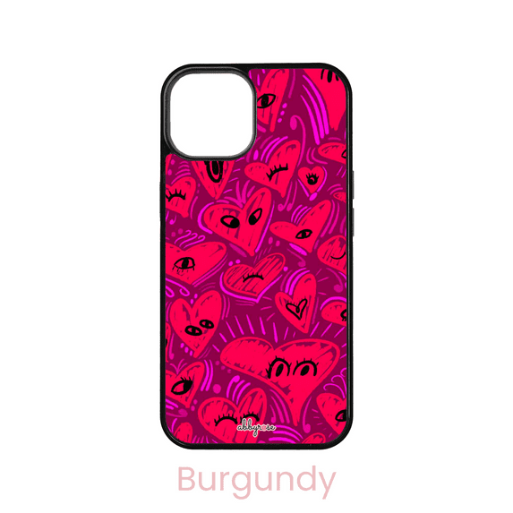 abbyrose Heart Eyes iPhone Case for iPhone 14 Pro Max