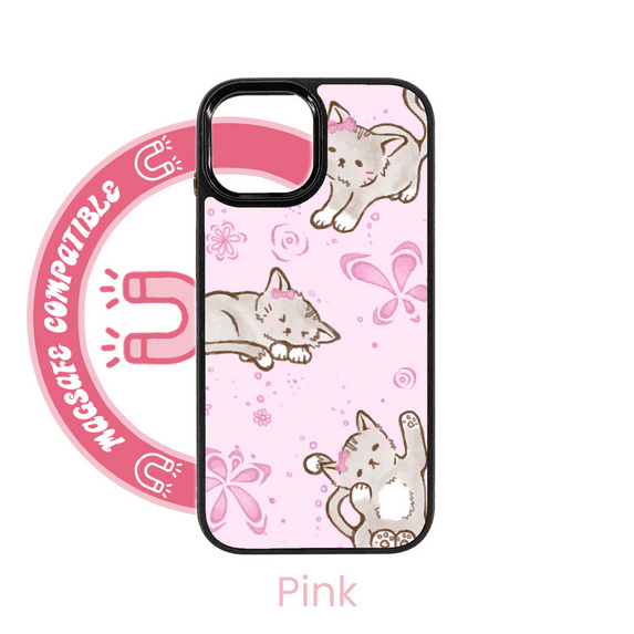 abbyrose Kitty Kat MagSafe iPhone Case for iPhone 15