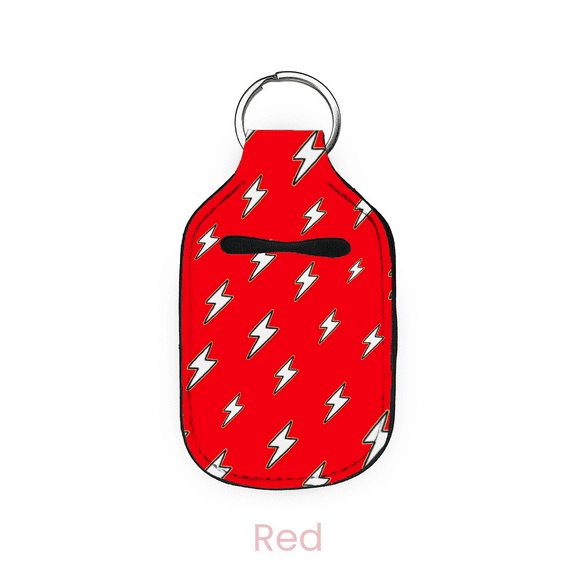 abbyrose Lightning Bolts Hand Sanitizer Holder