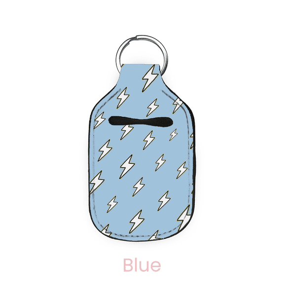 abbyrose Lightning Bolts Hand Sanitizer Holder
