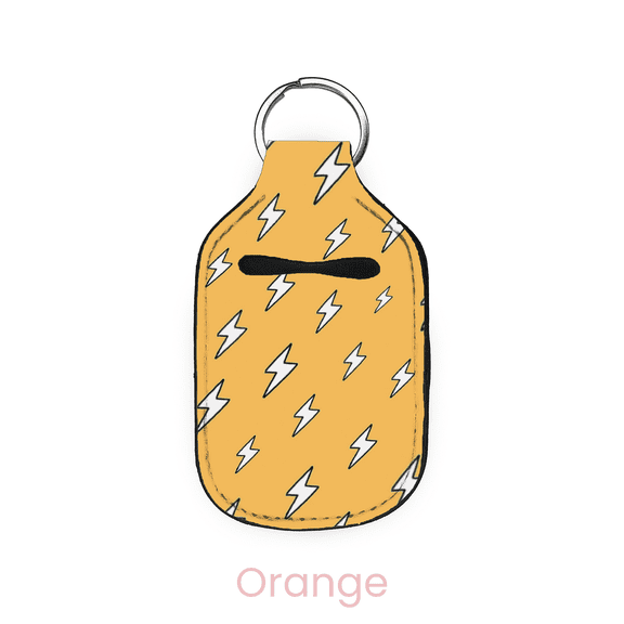 abbyrose Lightning Bolts Hand Sanitizer Holder