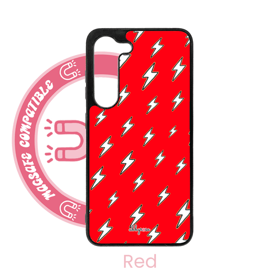 abbyrose Lightning Bolts MagSafe Galaxy Phone Case