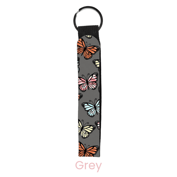 abbyrose Monarch Madness Wristlet Key Chain