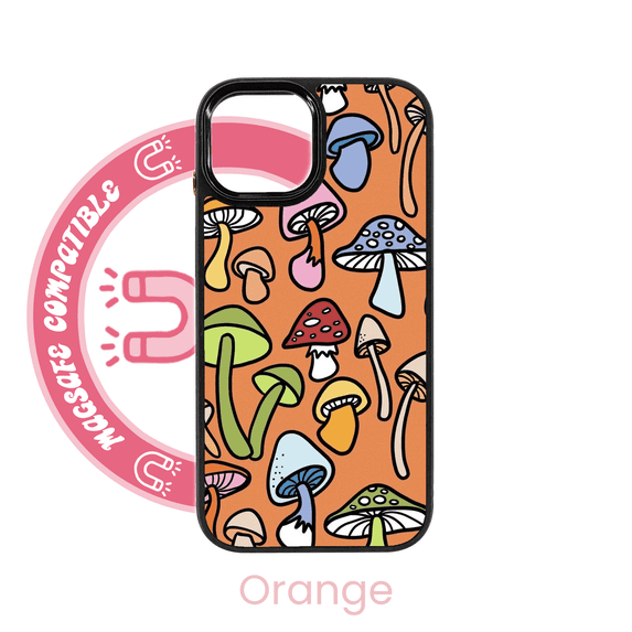abbyrose Mushroom Mania MagSafe iPhone Case for iPhone 16 Plus