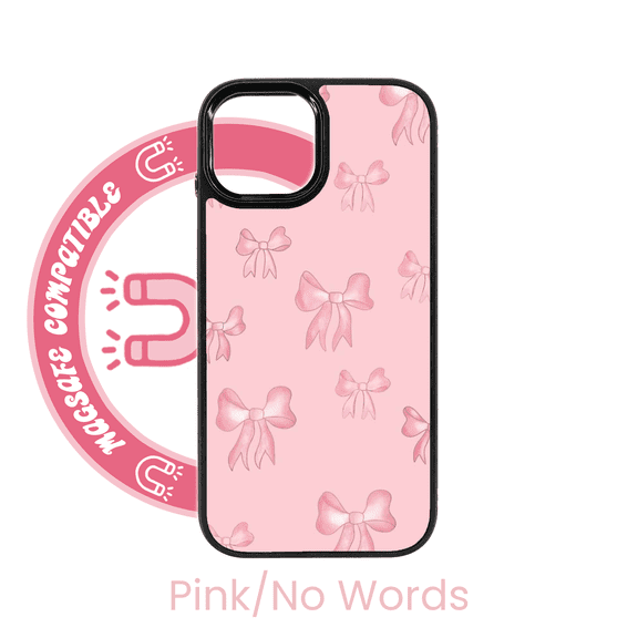 abbyrose Pink Bows MagSafe iPhone Case for iPhone 14 Plus