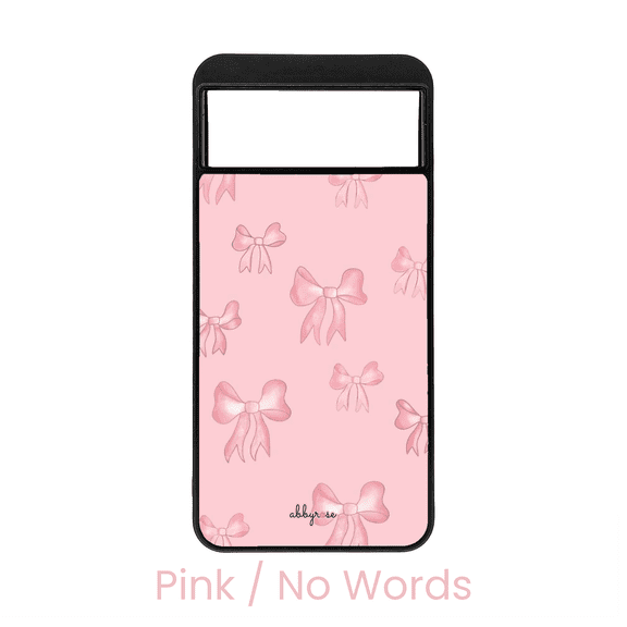 abbyrose Pink Bows Pixel Phone Case for Pixel 6a