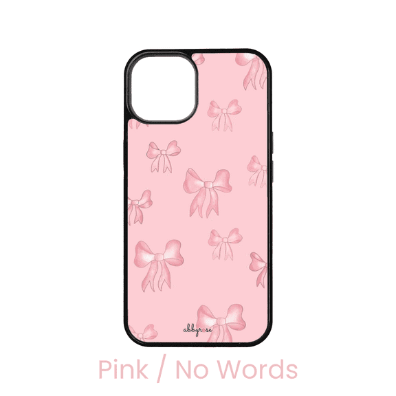 abbyrose Pink Bows iPhone Case for iPhone 17 Pro Max