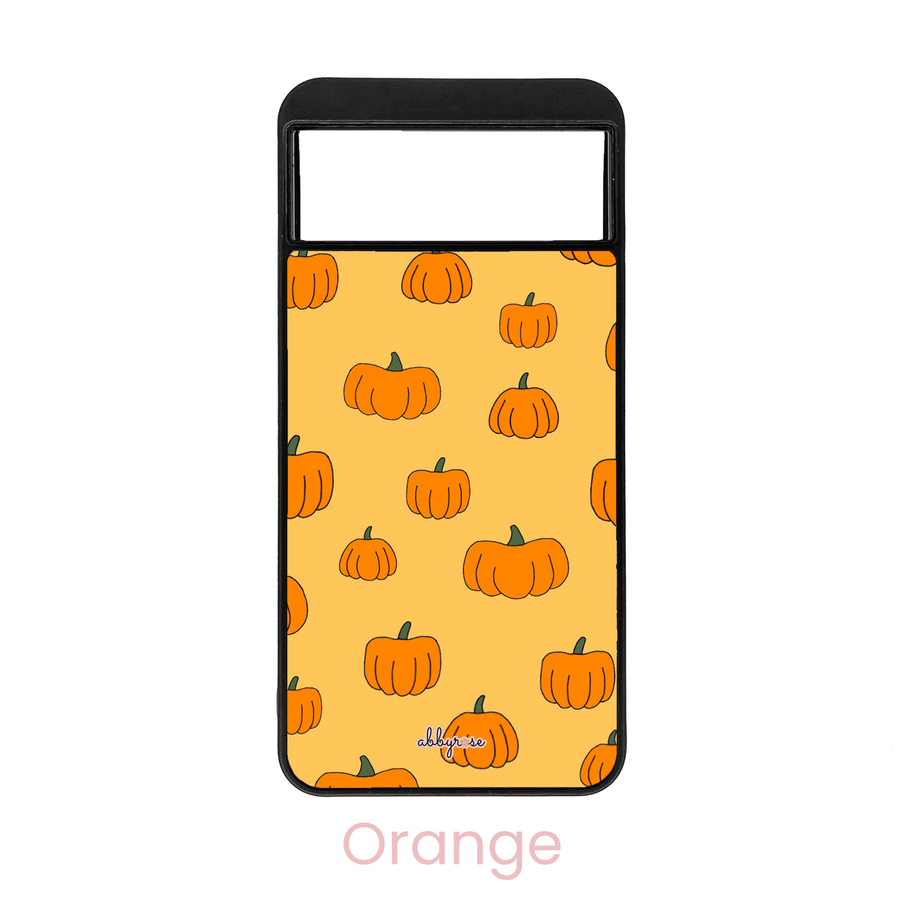 abbyrose Pumpkin Pixel Phone Case for Pixel 7