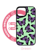 abbyrose Purple Butterflies MagSafe iPhone Case for iPhone 13 Pro Max