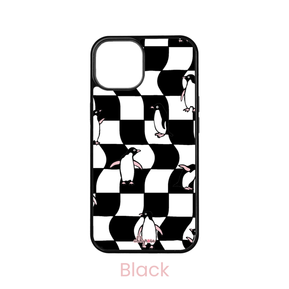 abbyrose Puzzled Penguins iPhone Case for iPhone 16e