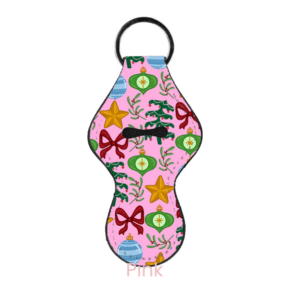 abbyrose Quilted Christmas Lip Balm Holder