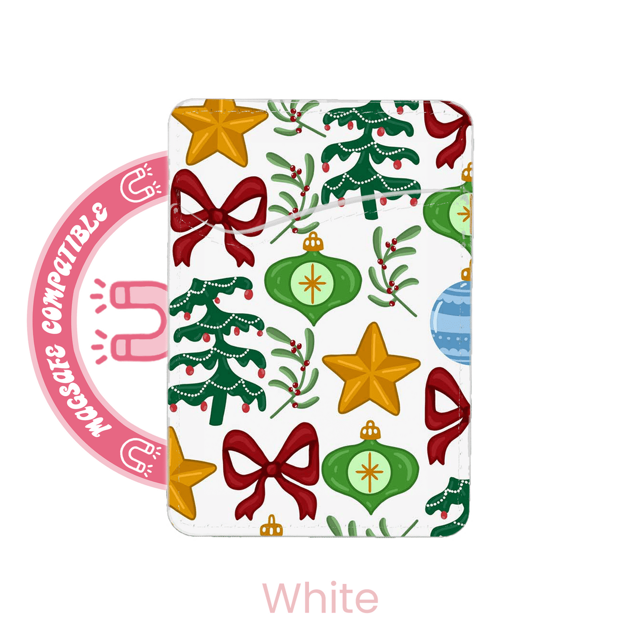 abbyrose Quilted Christmas MagSafe Rose Pocket