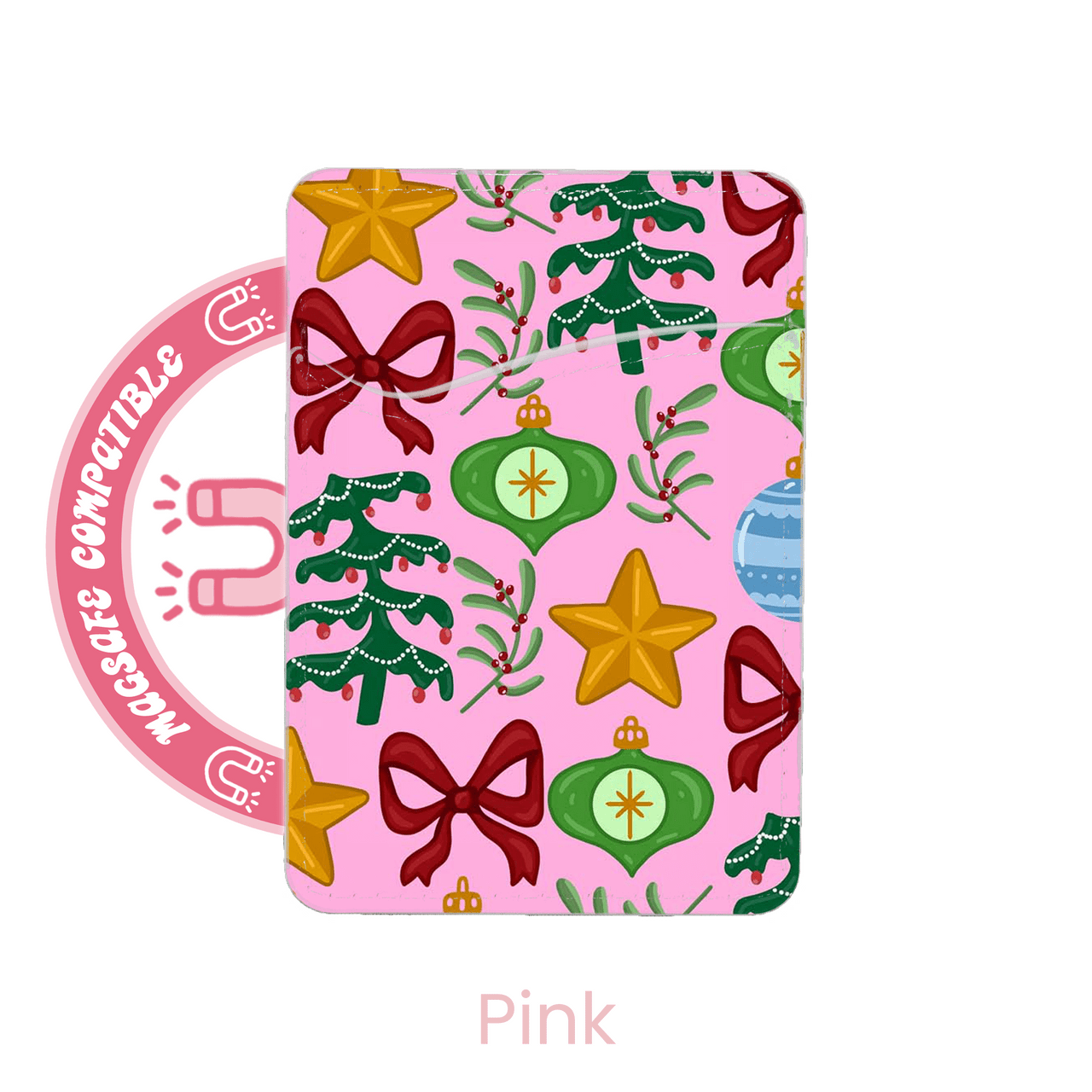 abbyrose Quilted Christmas MagSafe Rose Pocket