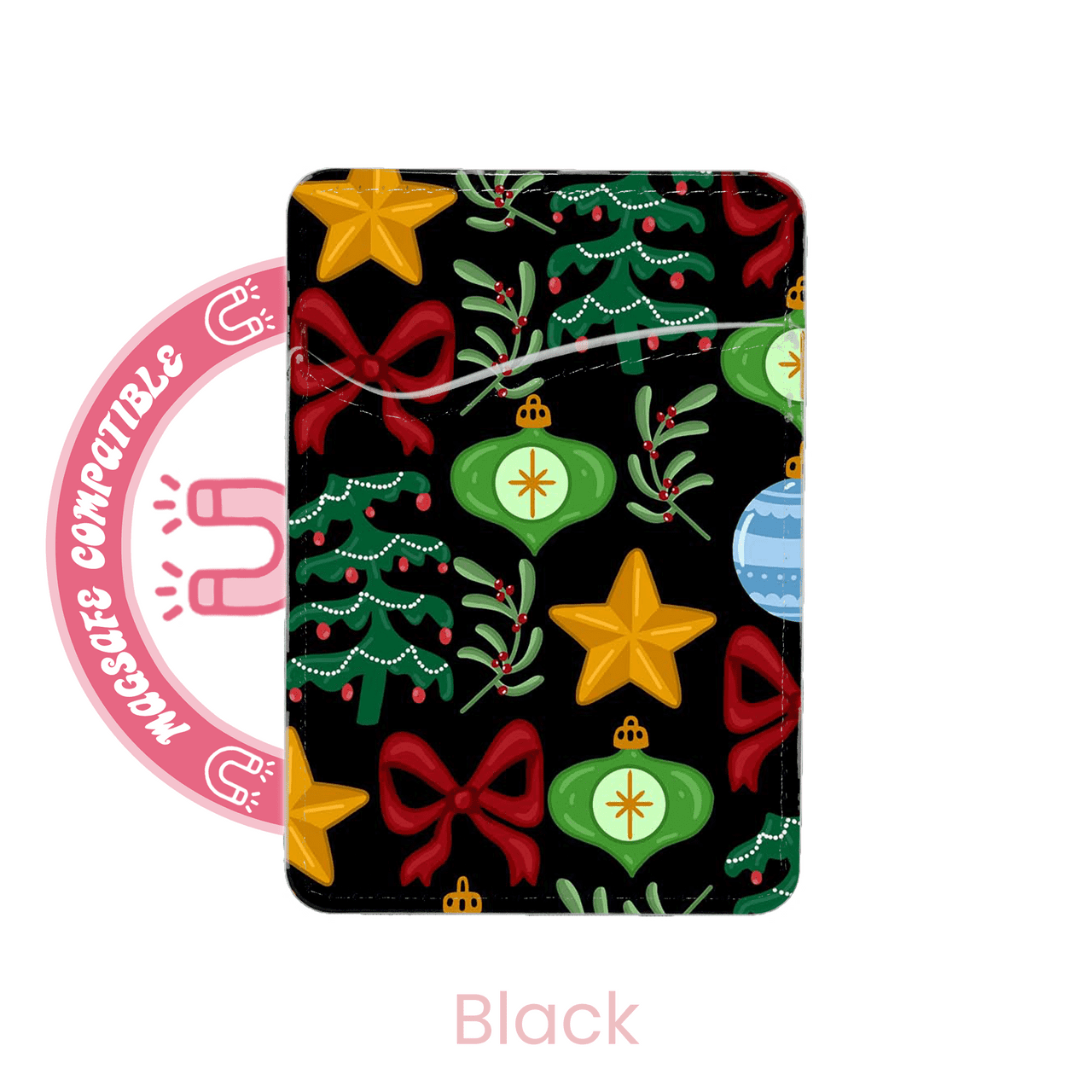 abbyrose Quilted Christmas MagSafe Rose Pocket
