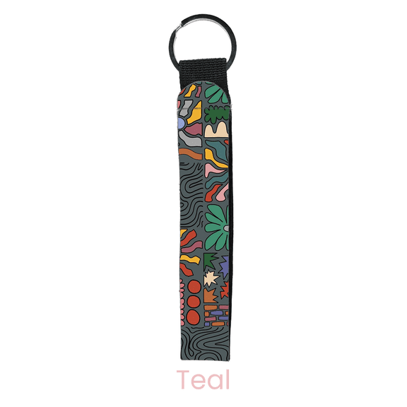 abbyrose Quilted Wristlet Key Chain
