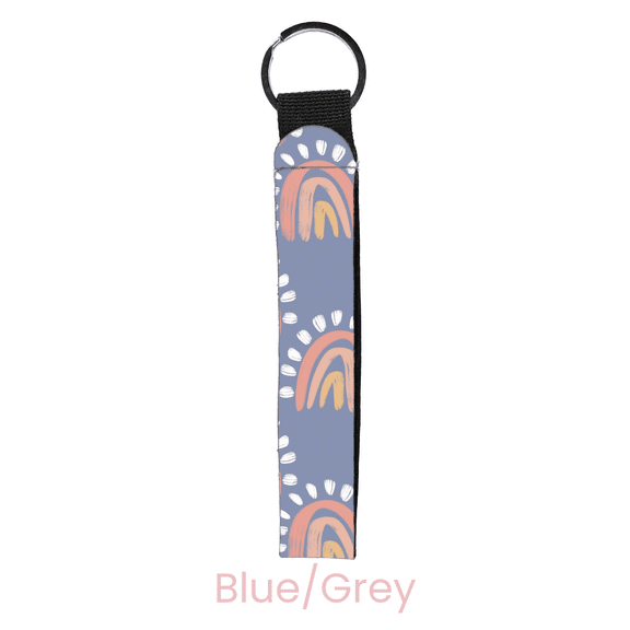 abbyrose Rainbow Burst Wristlet Key Chain